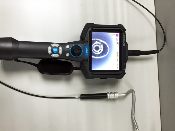 亞泰光電HIE系列警用視頻內(nèi)窺鏡檢測效果四