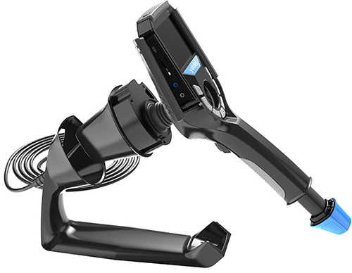 機身設計小巧輕便，手持便攜式符合人體工程學設計