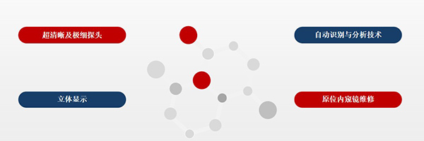 超清晰及極細(xì)探頭，自動(dòng)識(shí)別與分析技術(shù)，原位內(nèi)窺鏡維修，立體顯示